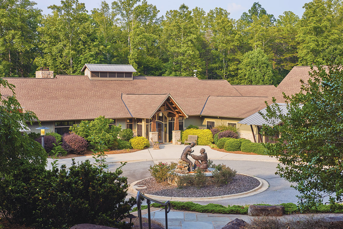The prayer center at St. Francis Springs