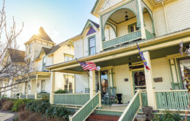 Exterior of the Carrier Houses Bed & Breakfast
