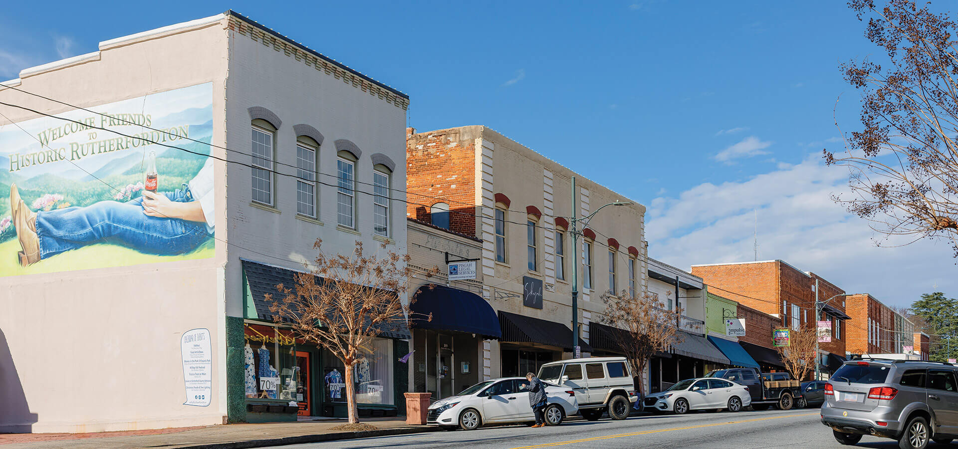 Main Street in Rutherfordton