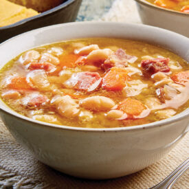 Bean and ham bone soup