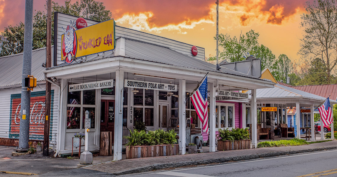 The Wrinkled Egg in Flat Rock, NC