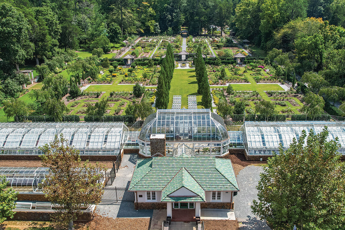 Reynolda Welcome Center and Brown Family Conservatory