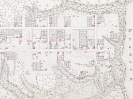 Claude Sauthier's 1769 map of Halifax