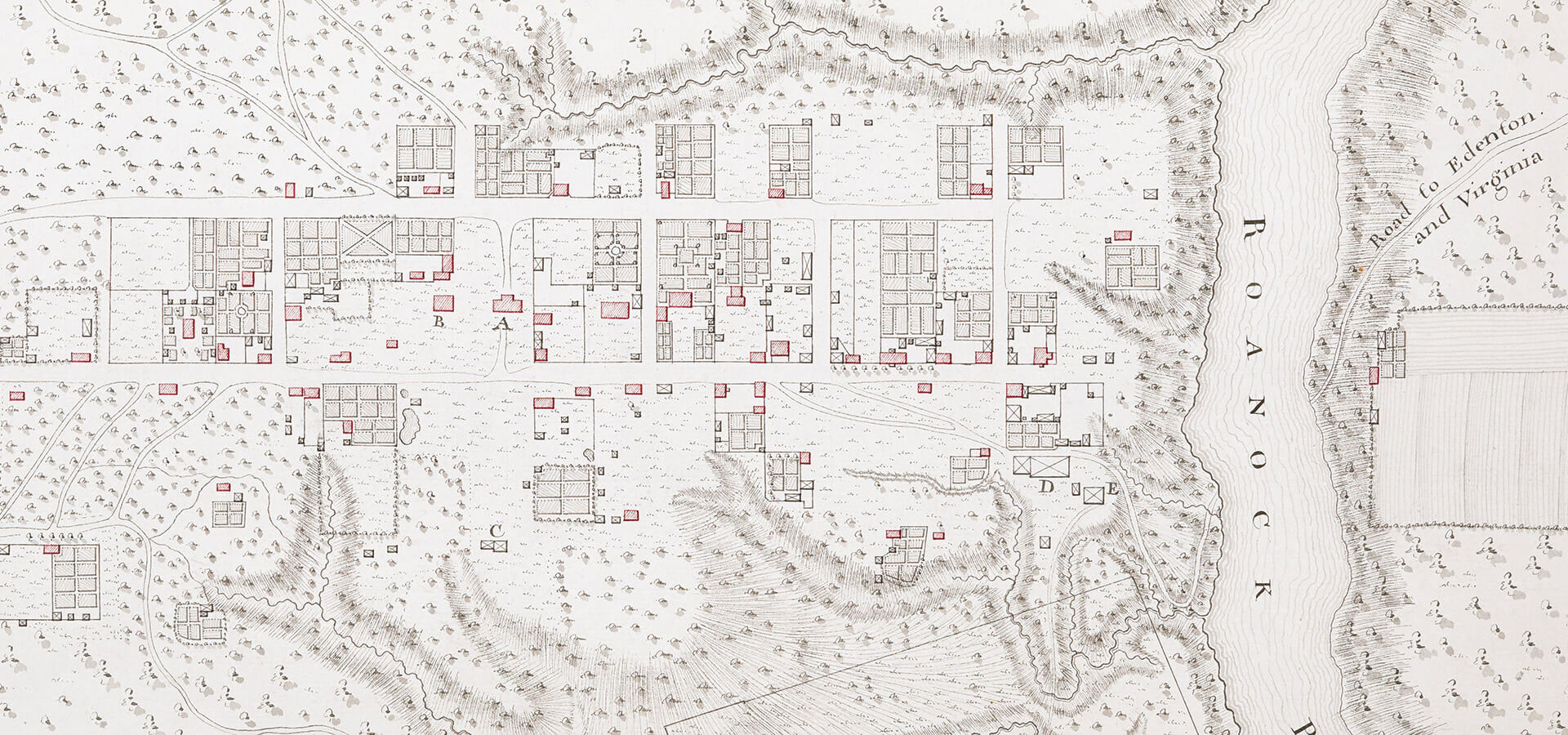 Claude Sauthier's 1769 map of Halifax