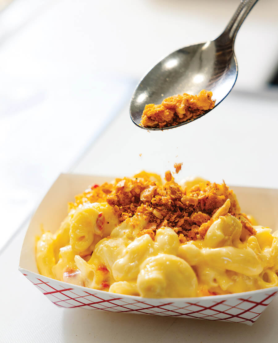 Longleaf Swine's pimento mac 'n' chees