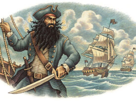 Illustration of Blackbeard