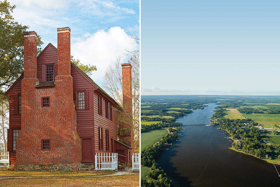 Palmer Marsh House in Bath, NC