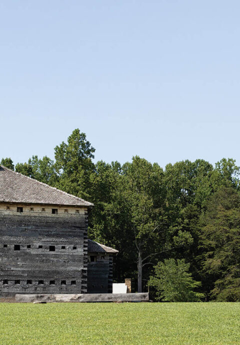 Exterior of Fort Dobbs State Historic Site