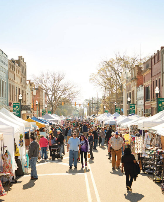 Market at the Fremont Daffodil Festival