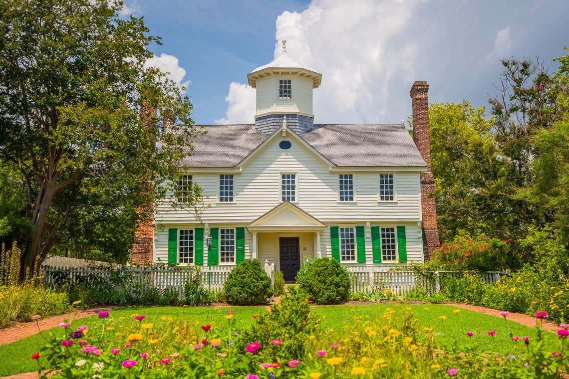 The Cupola House in Edenton