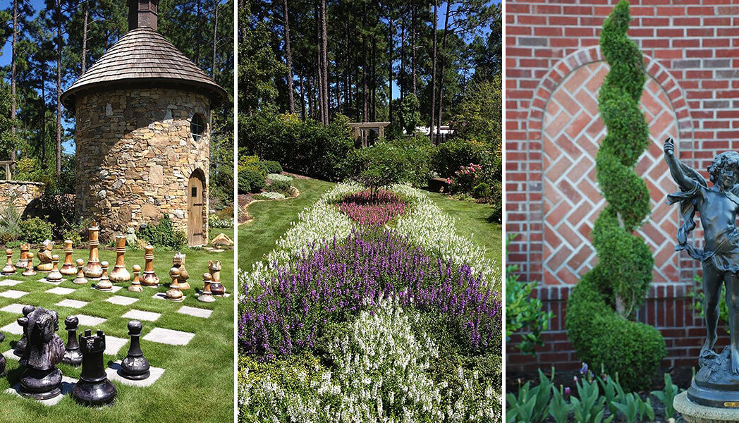 Healing Garden at the Clara McLean House in Pinehurst