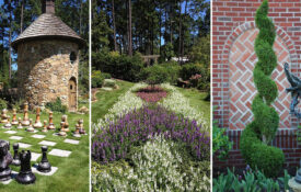 Healing Garden at the Clara McLean House in Pinehurst