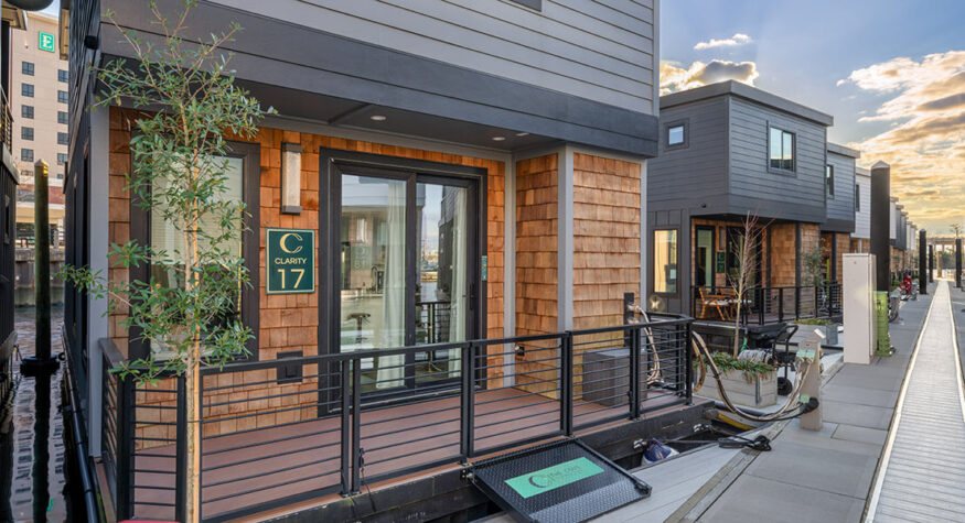 Exterior of The Cove Villa