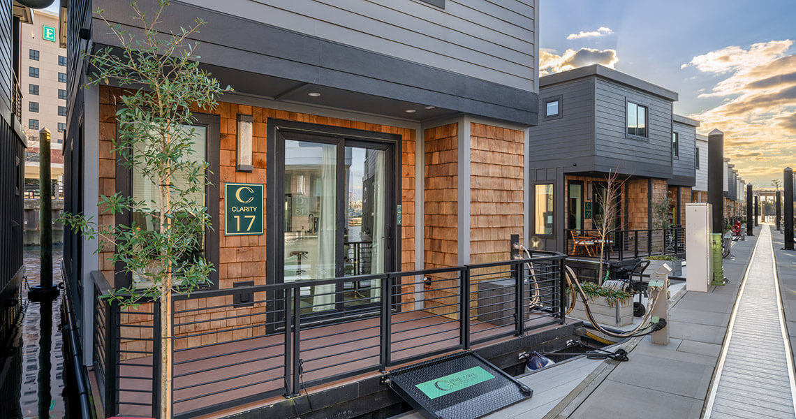 Exterior of The Cove Villa