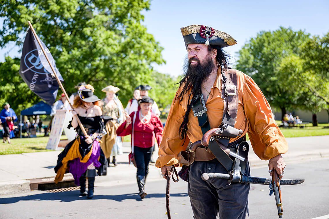Pirates at Greenville's PirateFest