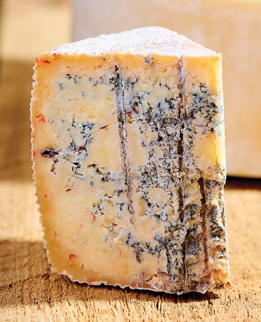 Sassy blue cheese from Blue Ridge Mountain Creamery