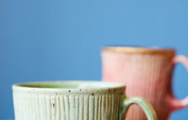 Glazed mugs by Cold Mountain Art Collective