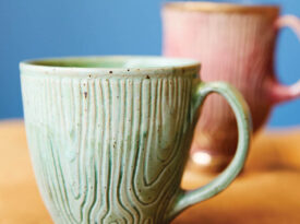 Glazed mugs by Cold Mountain Art Collective