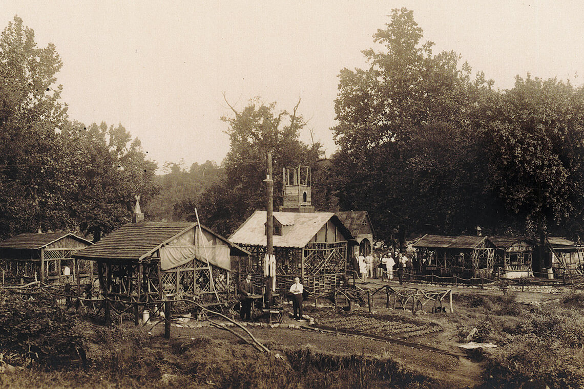Black and white photo of Old Heidelberg