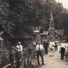 German internees in Old Heidelberg