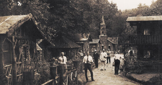 German internees in Old Heidelberg