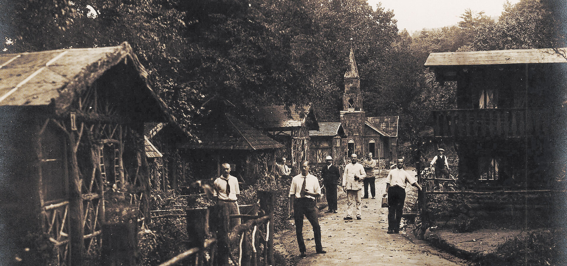 German internees in Old Heidelberg