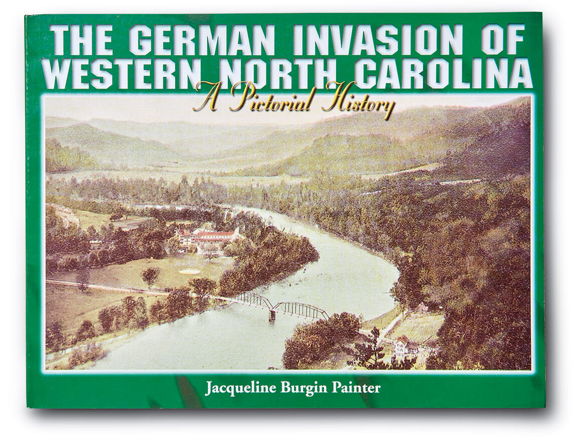 Jacqueline Burgin Painter The German Invasion of Western North Carolina book jacket