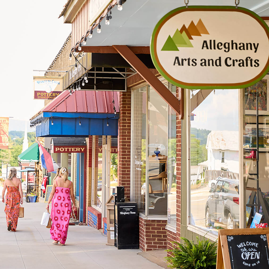 Storefront for Alleghany Arts and Crafts