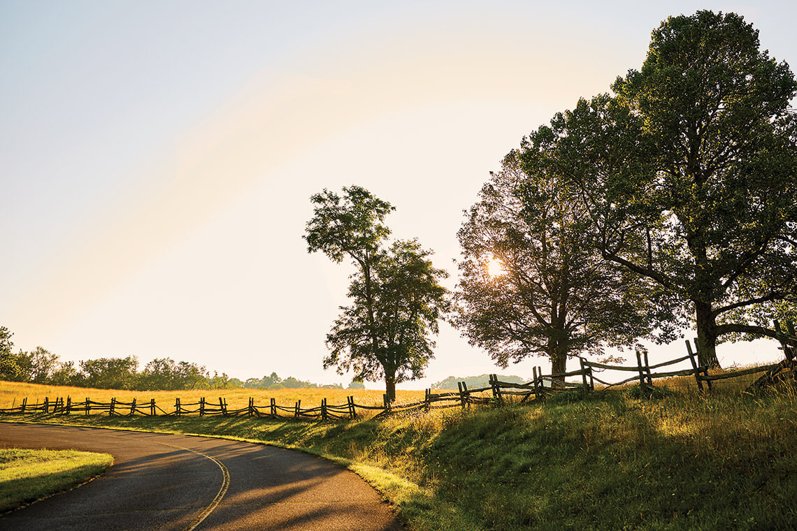 Blue Ridge Parkway in Sparta