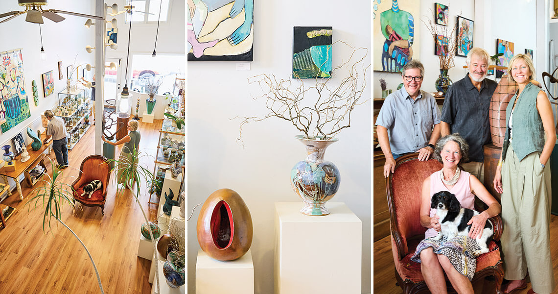 Magnum Carter on Main interior, exhibits, and Daniel and Robin Carter