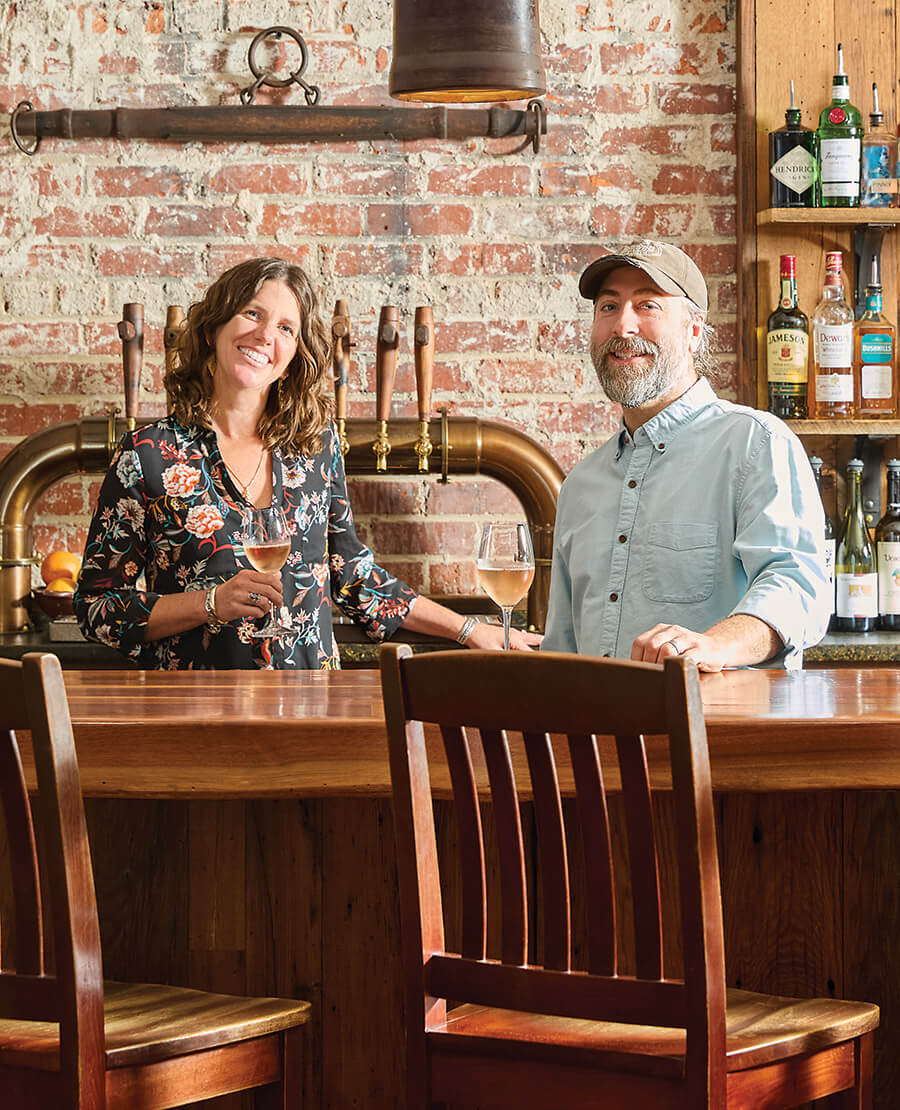 McRae Davis and Josh Weeks at Singletree Heritage Kitchen