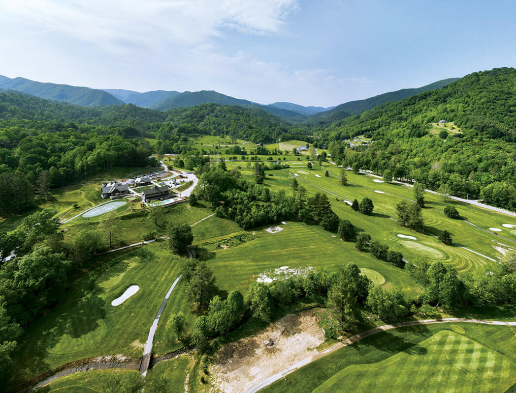 Aerial view of Springdale Resort
