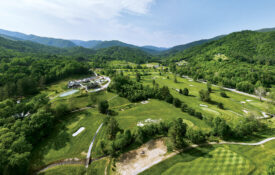 Aerial view of Springdale Resort
