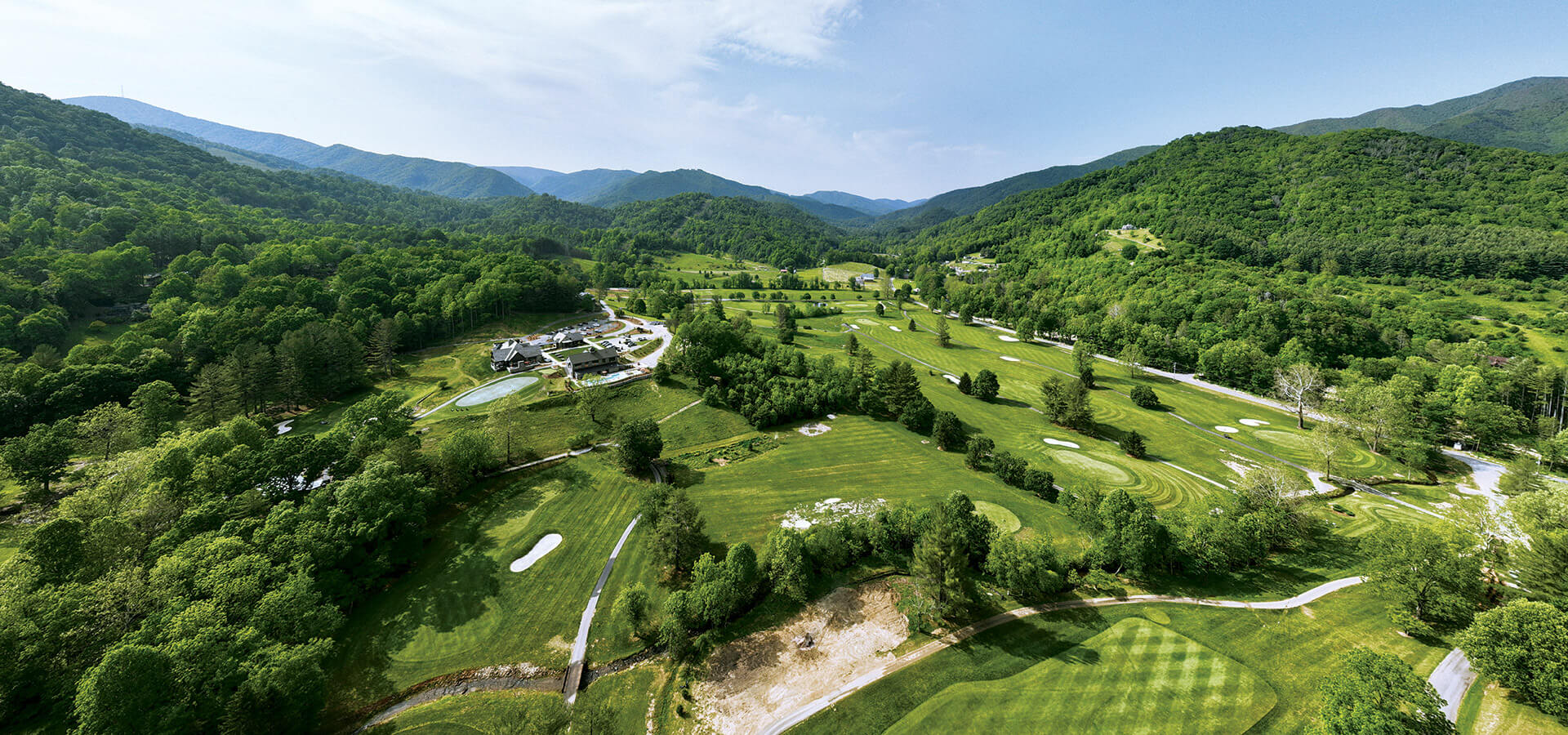 Aerial view of Springdale Resort