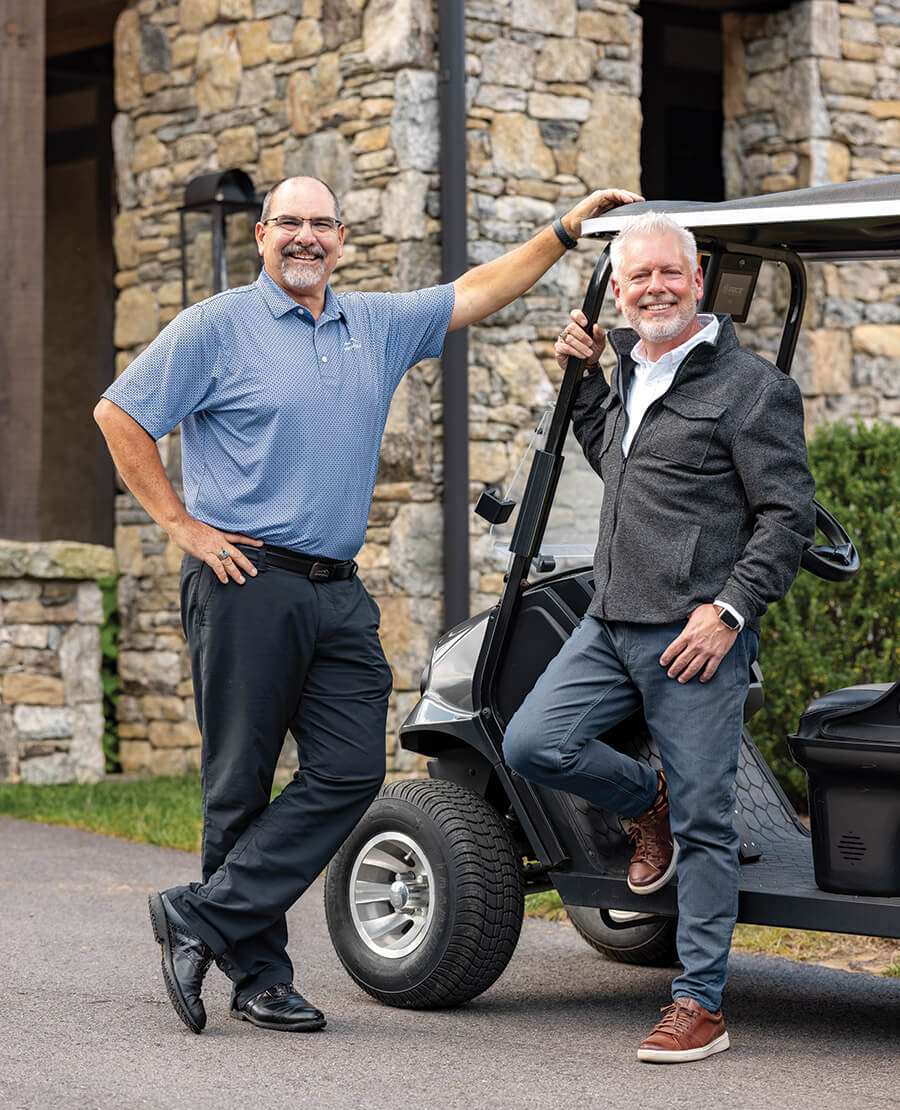 Jeremy Boone and Curt Davis