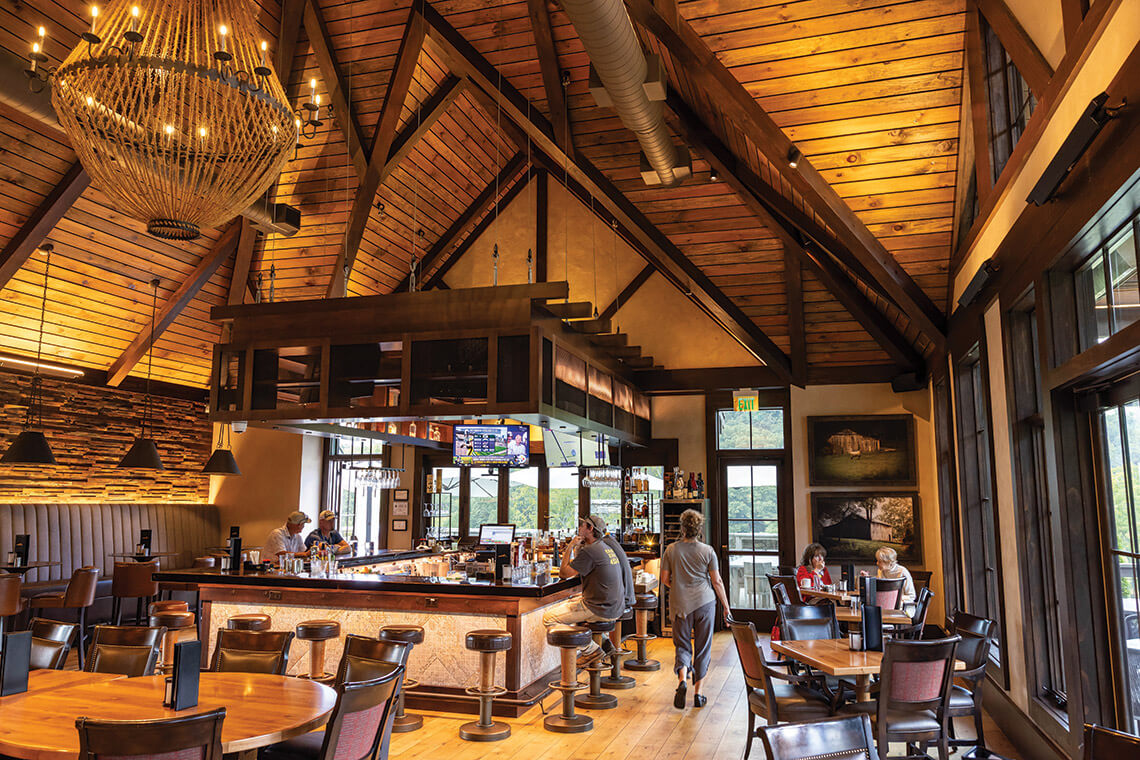 Dining room at Rocky Face Tavern