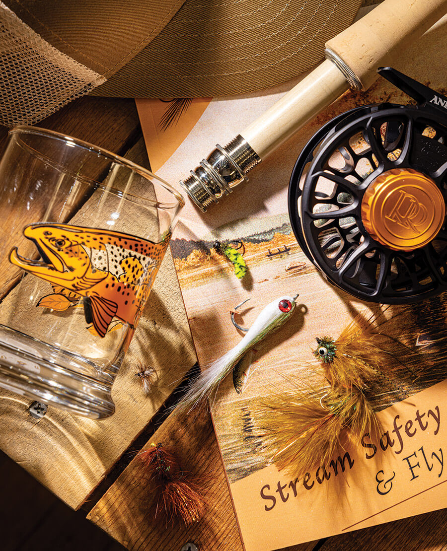 Flys and lures at Tuckaseegee Fly Shop