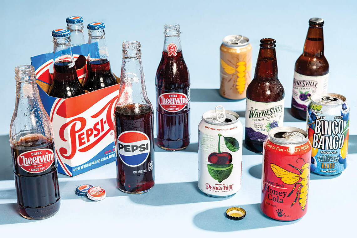 Collection of North Carolina sodas