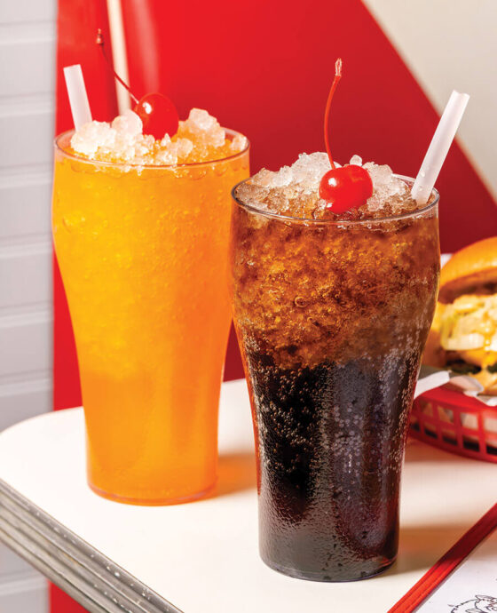 Sodas at Rocky's Grill