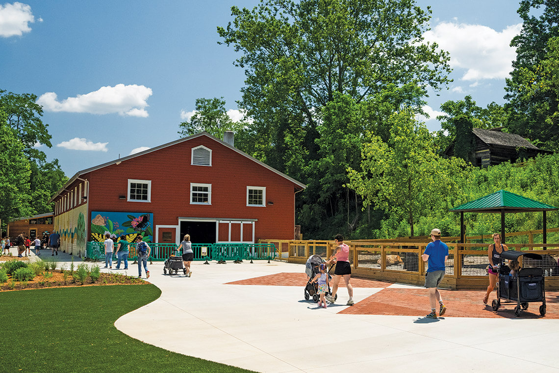Visitors at the Western North Carolina Nature Center