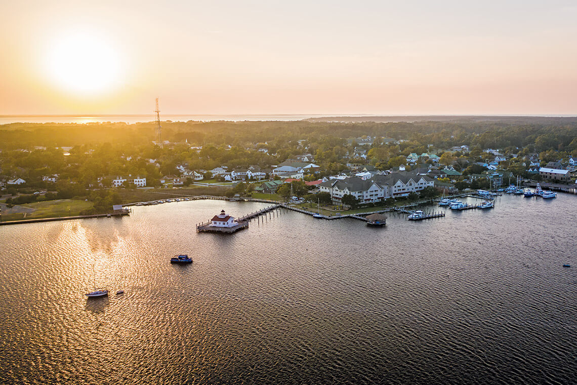 Manteo, NC, waterfront