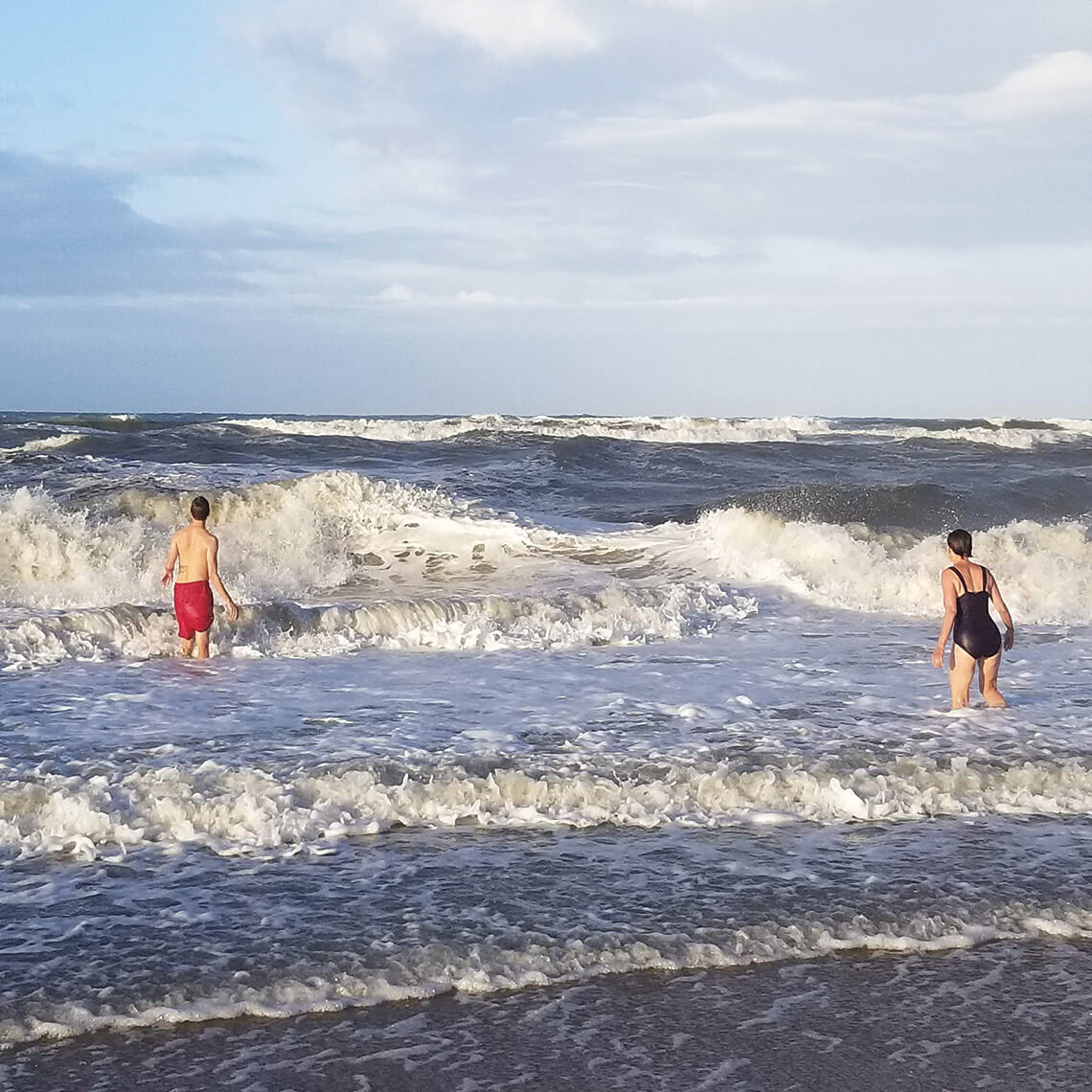 People in the ocean