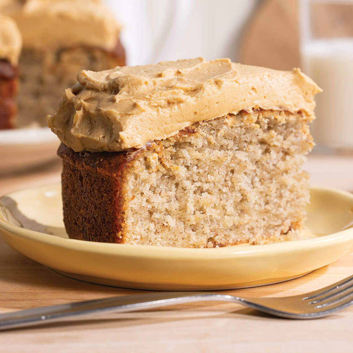 Banana mayonnaise cake