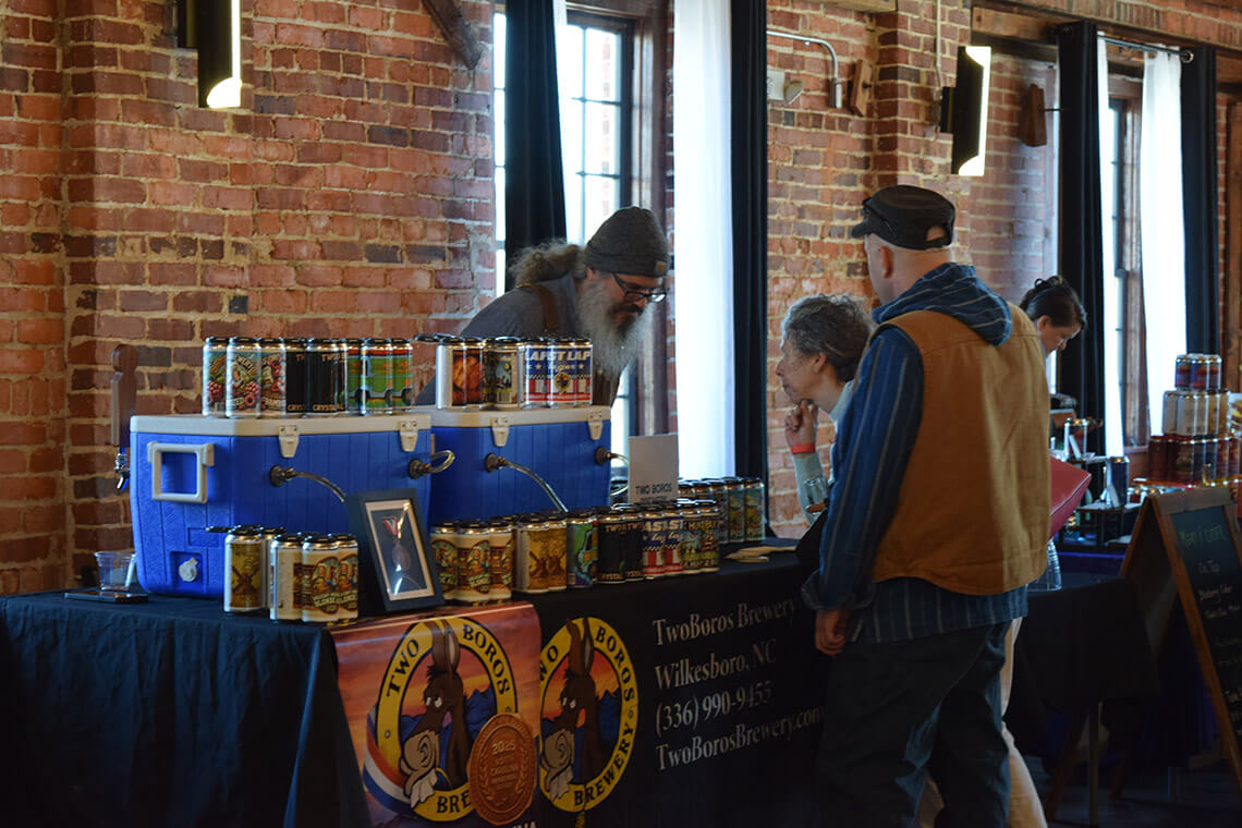 Attendees at Brrrfest