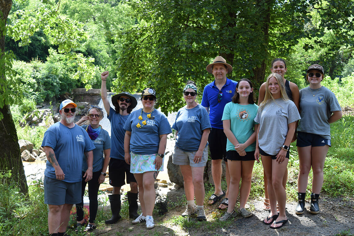 Hikers for Elkin's Trail Days event