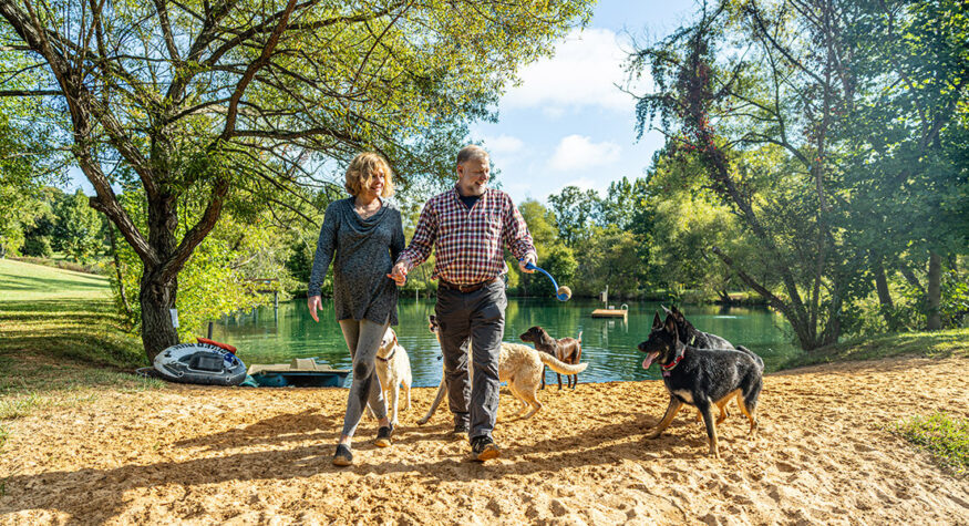 Barkwells owners and dogs