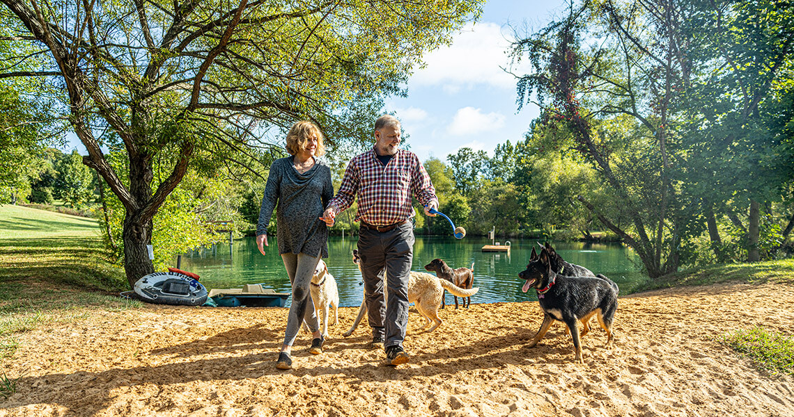Barkwells owners and dogs