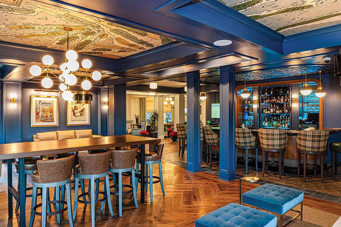 Interior of the North & South Bar