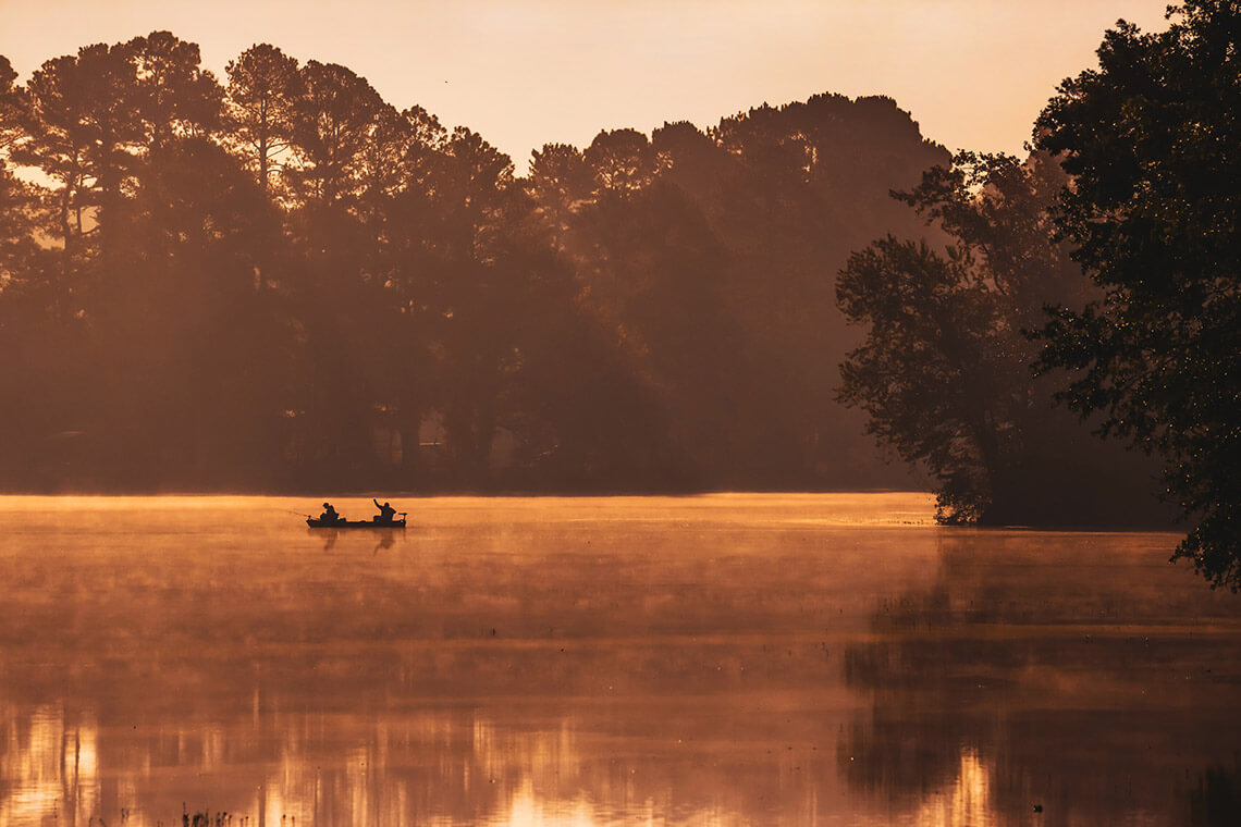 Lake Wilson at sunrise