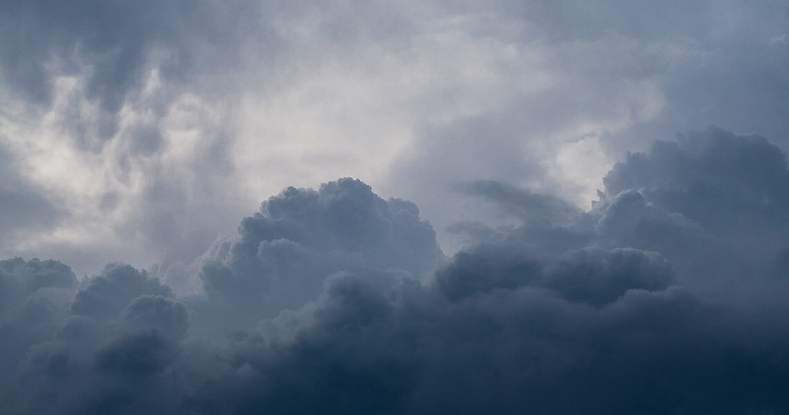 Storm clouds